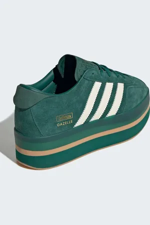 adidas Zapatillas de deporte verdes Gazelle Stack de