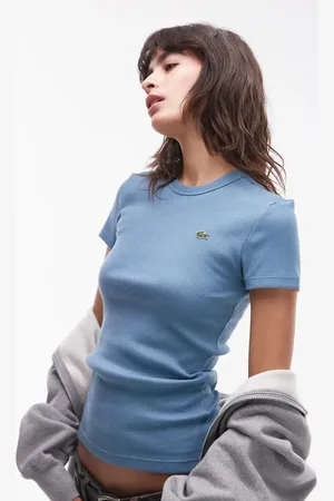 Lacoste Camiseta de canalé de