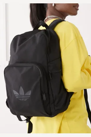 adidas Mochila negra adicolor de
