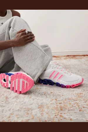 adidas Zapatillas de deporte blancas y rosas Megaride de