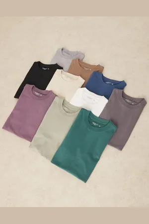 Abercrombie & Fitch Pack de 10 camisetas de colores básicas de