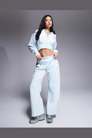 Kaiia Joggers azules de pernera recta Studio de (parte de un conjunto)