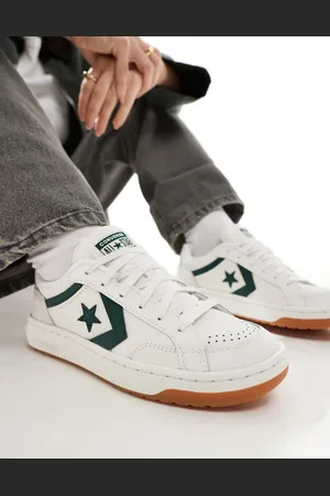 Converse Zapatillas de deporte y verdes con suela de goma Pro Blaze Classic Ox de