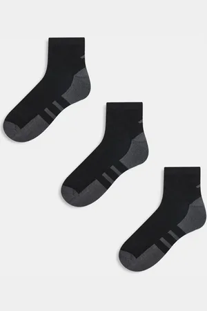 adidas Pack de 3 pares de calcetines tobilleros de color y gris Essentials de adidas Running-Multicolor
