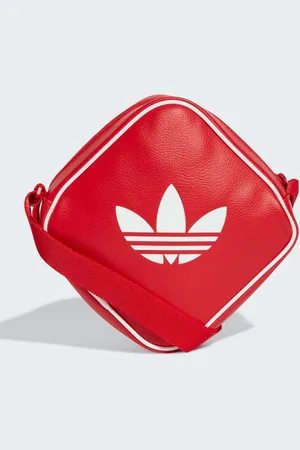 adidas Bolsa rojo escarlata clásica en forma de rombo Adicolor de