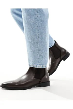 ASOS Botines Chelsea de cuero de
