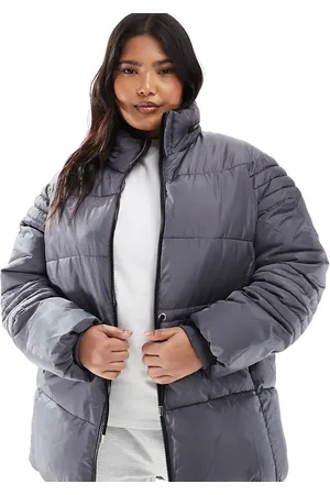 Yours Chaqueta acolchada con bajo asimétrico de -Negro