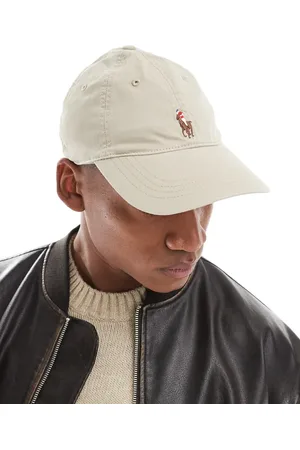 Ralph Lauren Gorra de béisbol con logo de jugador multicolor de sarga elástica de -Neutro