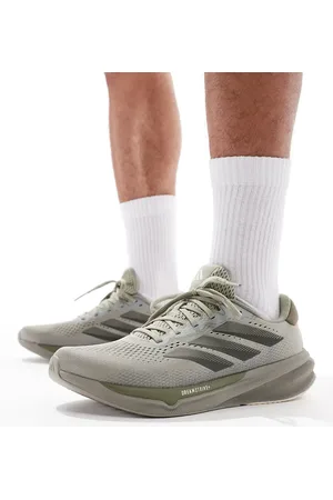 adidas Zapatillas de deporte grises y azul marino Supernova Stride 2 de adidas Running