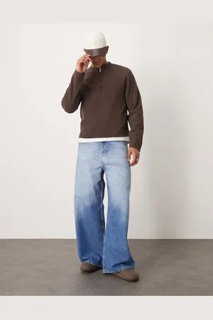 ASOS Vaqueros de corte skater con y bajo ancho de
