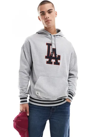 New Era Sudadera con capucha y detalle de los LA Dodgers de
