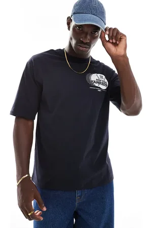 New Era Camiseta con estampado gráfico de béisbol de los NY Yankees de