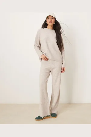 New Look Pantalones color de punto de (parte de un conjunto)-Neutro