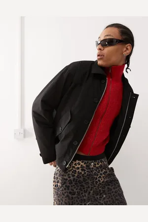 Weekday Chaqueta negra extragrande Andy de