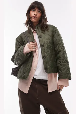 ARKET Chaqueta guateada de -Verde