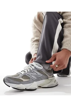 New Balance Zapatillas de deporte grises y color piedra 9060 de