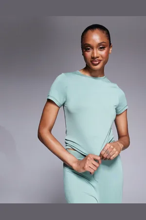 ASOS Top de pijama con diseño encogido de tejido muy suave Mix & Match de -Rosa