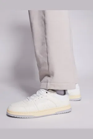 HUGO BOSS Zapatillas de deporte blanco hueso de estilo vintage Hardian de
