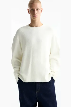 Pull&Bear Jersey color crudo de punto mullido de