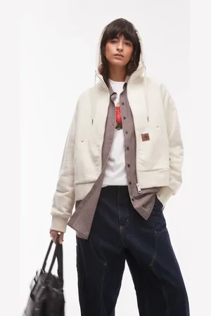 Carhartt Chaqueta color crema con capucha Eldon de -Blanco