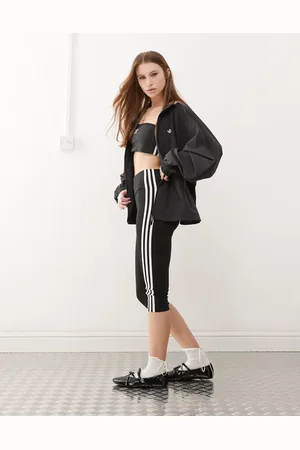 adidas Leggings capri negros Adicolor de