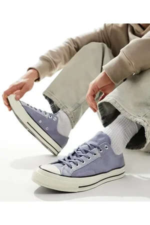 Converse Zapatillas de deporte oscuro de lona y ante Chuck 70 Ox de