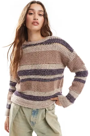 Daisy Street Jersey holgado de punto retorcido suelto de