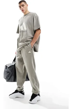 adidas Joggers beis unisex de felpa de adidas Basketball-Neutro