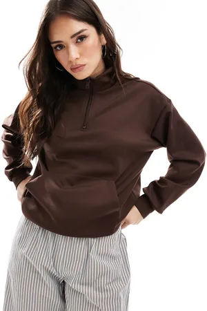 ONLY Sudadera con media cremallera de