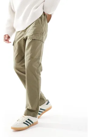 Barbour Pantalones cargo verdes de tejido antidesgarros de