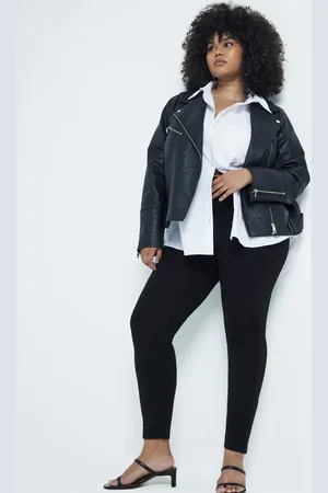 River Island Leggings negros de talle alto de