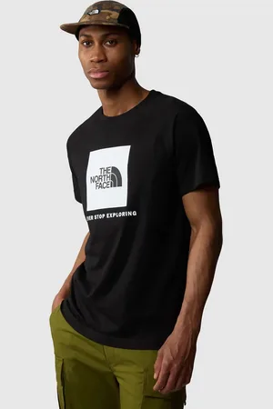 The North Face Camiseta negra de manga corta raglán Redbox de -Negro
