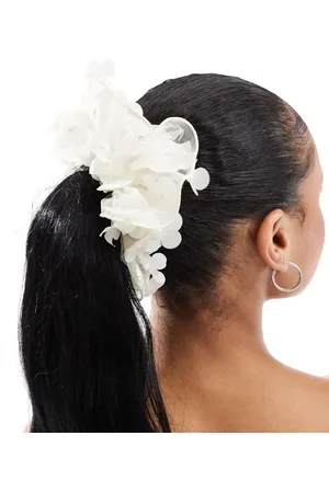 Pieces® Coletero abullonado extragrande con aplicación floral de