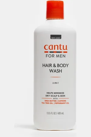 Cantu Limpiador para el cuerpo y el cabello 2 en 1 para hombre de 400 ml de