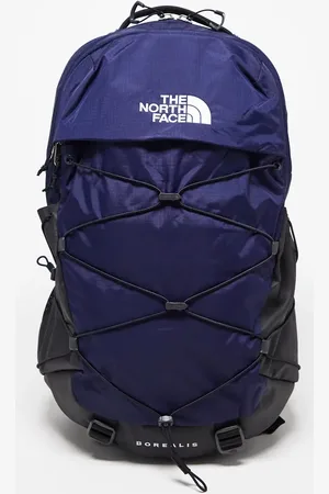 The North Face Mochila azul marino y negra Borealis de