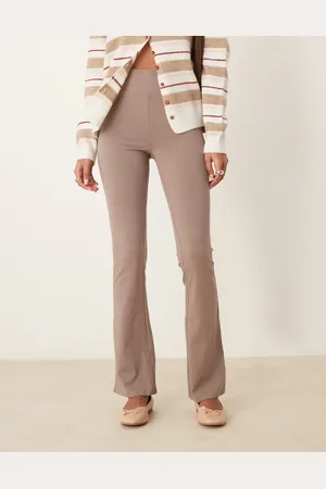 New Look Leggings de campana color visón de -Neutro