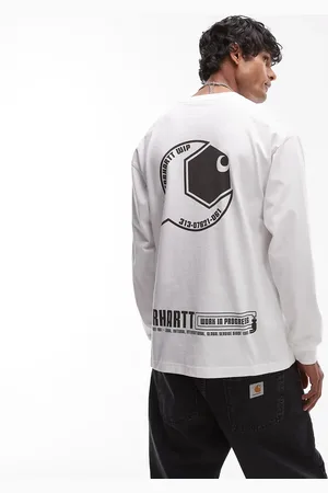 Carhartt Camiseta blanca de manga larga Industry de