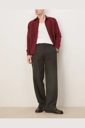 Abercrombie & Fitch Pantalones negros holgados de