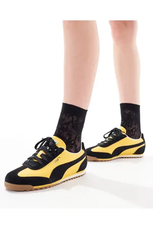 PUMA Zapatillas de deporte amarillas y negras Arizona de