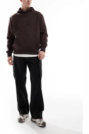 Barbour Pantalones cargo negros Fletcher de