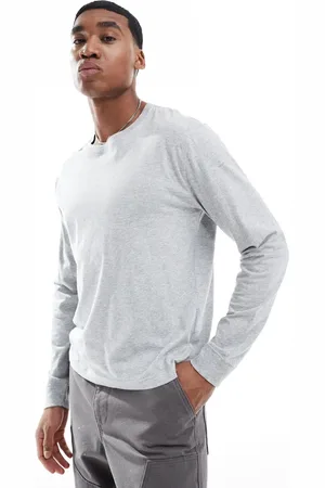 Hollister Camiseta interior color crudo de manga larga de -Neutro