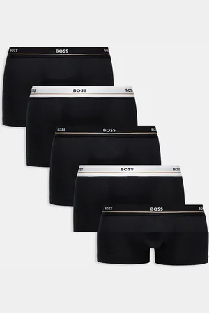 HUGO BOSS Pack de 5 calzoncillos negros de