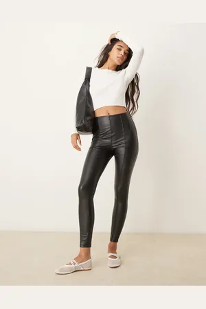 New Look Leggings de poliuretano en de
