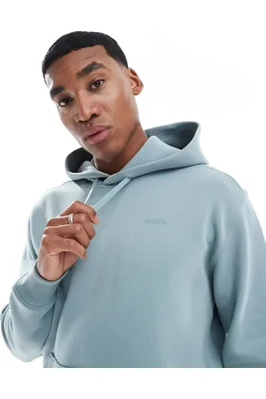 Hollister Sudadera claro con capucha y logo de -Gris
