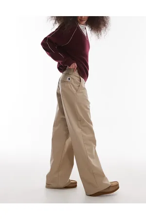 Carhartt Pantalones de corte ancho Craft de -Neutro