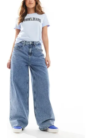Tommy Hilfiger Vaqueros de pernera ancha holgada con lavado medio Charlie de -Azul