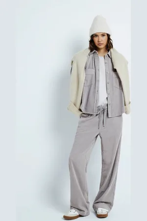 River Island Camisa holgada de pana de
