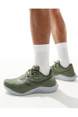 Saucony Zapatillas de deporte verde oliva para correr Endorphin Speed 4 de