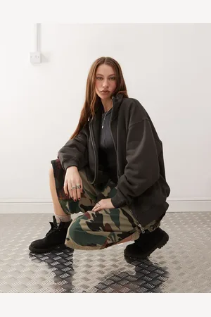 Weekday Sudadera con cuello alzado y cremallera Jodi de