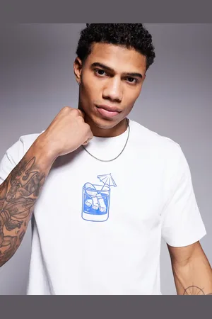 adidas Camiseta blanca con estampado de bebida con hielo de adidas Sportswear